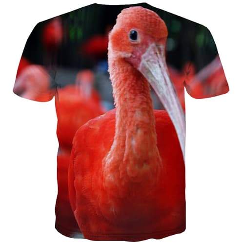 
Animal T shirts Men Flamingo T shirts Funny Red T-shirts 3d Harajuku Tshirts Novelty Hip Hop Tshirt Anime Short Sleeve Punk Rock - KYKU
                