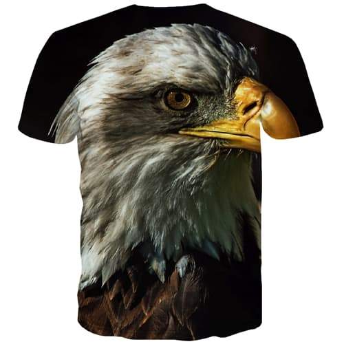 
Animal T-shirt Men Bird T-shirts Graphic Feather Tshirt Printed Ferocious T-shirts 3d Hip Hop Tshirt Anime Short Sleeve - KYKU
                