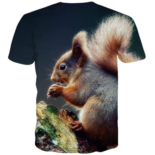 
Squirrel T shirts Men Animal T-shirts 3d Lovely Tshirts Cool Harajuku Tshirts Novelty Street Tshirt Anime Short Sleeve Fashion - KYKU
                