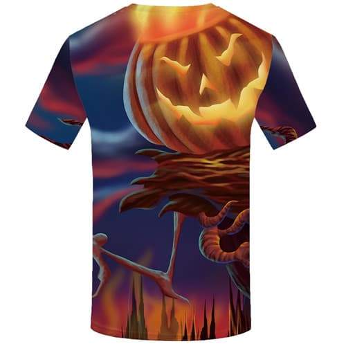 
Halloween T shirts Men Pumpkin T-shirts 3d Cosplay T shirts Funny Psychedelic Tshirts Cool Gothic Tshirts Casual Short Sleeve - KYKU
                