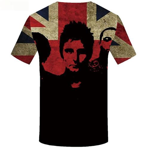 
Band T-shirt Men United Kingdom Tshirt Anime Character Shirt Print Vintage Tshirts Novelty Uk Tshirt Printed Short Sleeve - KYKU
                