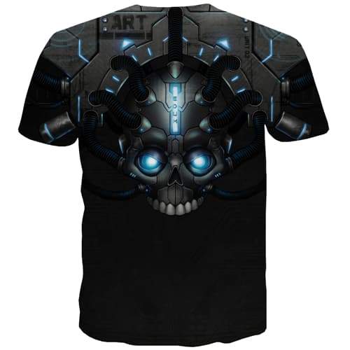 
Skull T-shirt Men Military T shirts Funny Metal T-shirts Graphic Hip Hop T-shirts 3d Rock Tshirt Printed Short Sleeve summer - KYKU
                
