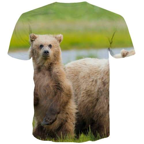 
Bear T-shirt Men Animal Tshirt Anime Cartoon Tshirts Casual Funny T shirts Funny Harajuku Tshirts Novelty Short Sleeve T shirts - KYKU
                