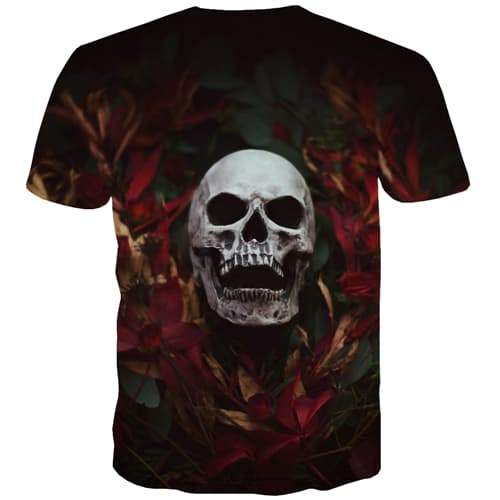 
Skull T-shirt Men Terror T-shirts 3d Hip Hop Tshirt Anime Rock T shirts Funny Halloween Shirt Print Short Sleeve Hip hop Unisex - KYKU
                