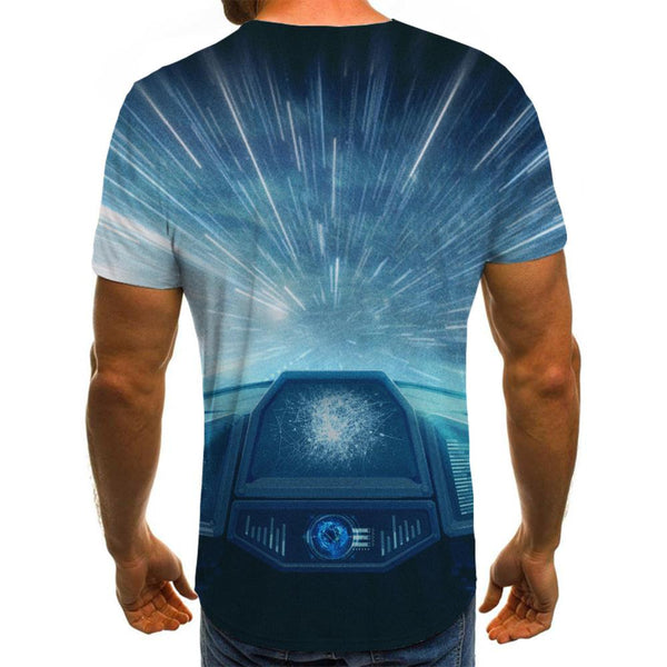 
shirt Airship t shirt 3D air ship men Casual flying ship art costume
                