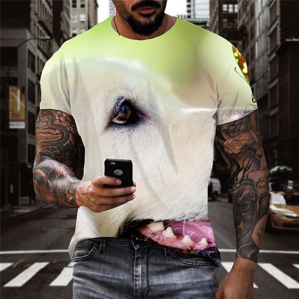 
tshirt Golden Retriever dog clothing Puppy Cute Pets big Smart dogs man art costume Cool
                