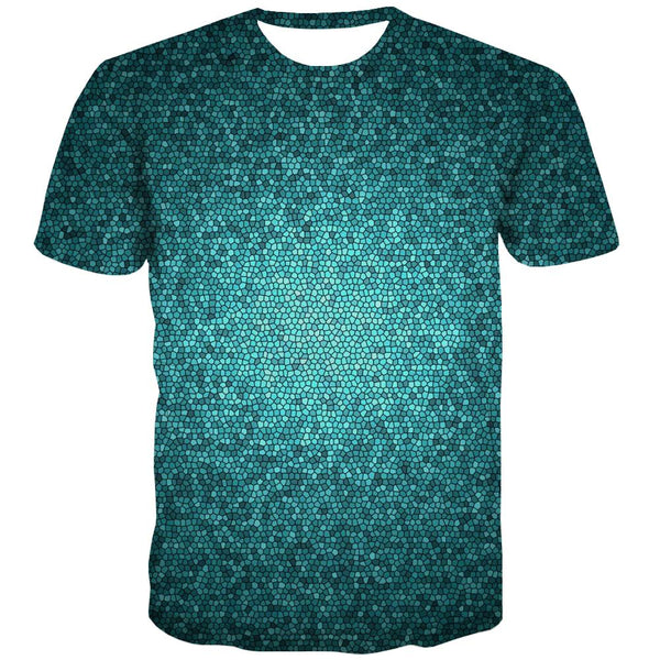 
green geometric pattern shirts special texture Casual Casual different men art costume
                