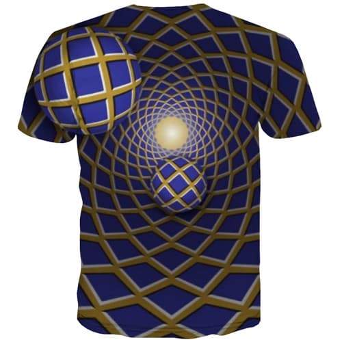 
Psychedelic T-shirt Men Dizziness Tshirt Anime Geometric Tshirts Cool Rock Shirt Print Gothic T-shirts 3d Short Sleeve - KYKU
                