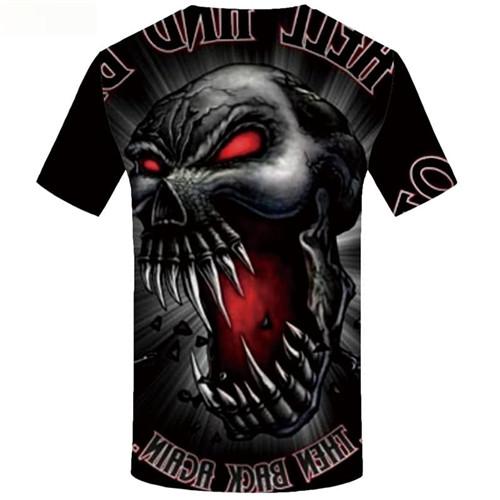 
Skull T shirts Men Blood Tshirts Novelty Black T-shirts 3d Angry T shirts Funny Short Sleeve Full Print Unisex S-5XL Style Sport
                