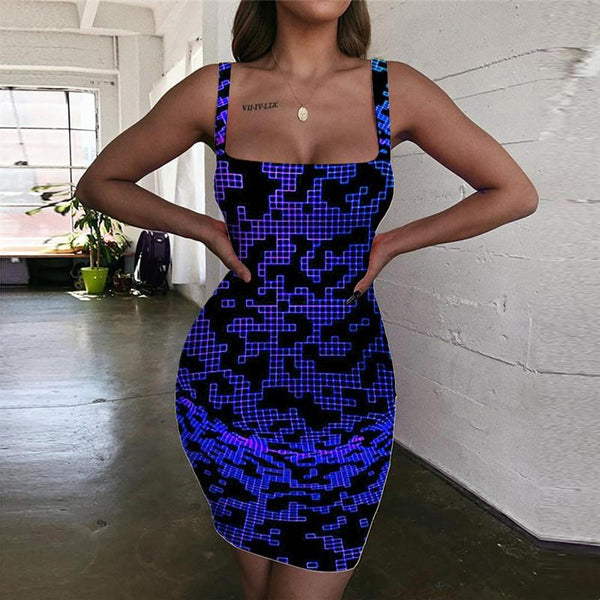 
Flame Dresses Women Couple 3d Print Novel Ladies Dresses Womens Clothing Party
                