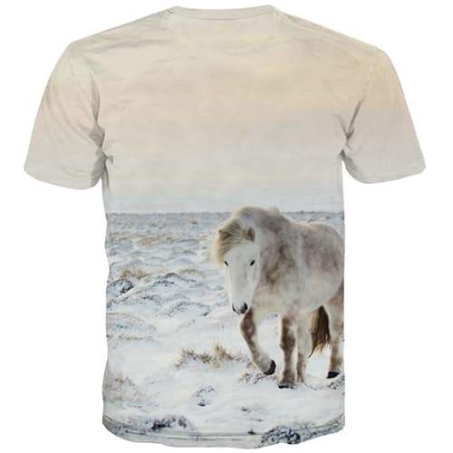 
Animal T-shirt Men Horse T shirts Funny Lovely Tshirts Novelty Harajuku Shirt Print Funny Tshirt Anime Short Sleeve T shirts - KYKU
                