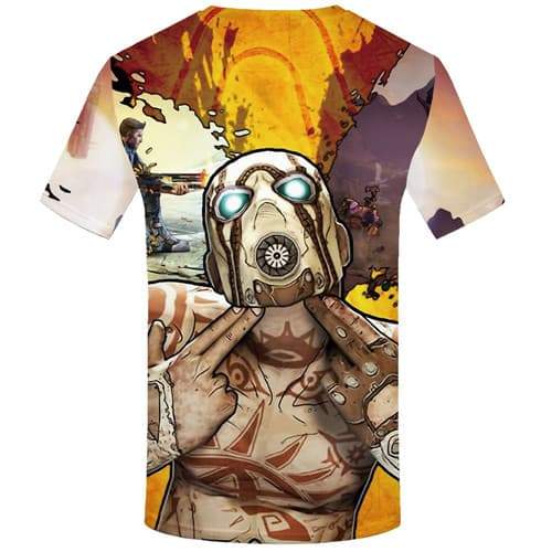 
Gun T-shirt Men Cartoon Tshirts Casual War Tshirts Novelty Alien T shirts Funny Cosplay Shirt Print Short Sleeve T shirts - KYKU
                