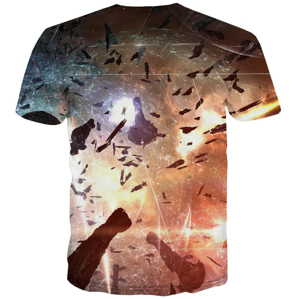 
tshirt Airship tee top air ship art costume men flying ship Cool
                