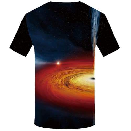 
Galaxy Space T shirts Men Black Hole Tshirt Printed Lightning Tshirts Novelty Psychedelic Tshirts Cool Gothic T shirts Funny - KYKU
                
