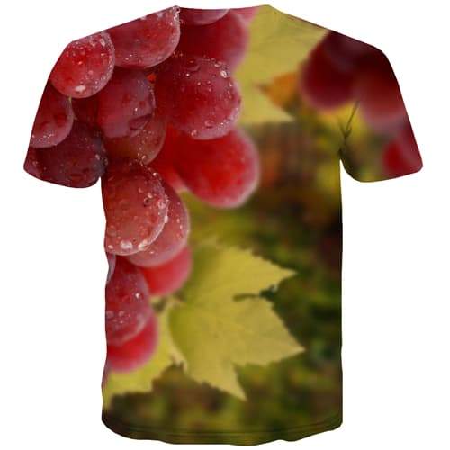 
Fruit T shirts Men Grape T-shirts 3d Psychedelic Tshirts Casual Leisure Tshirts Novelty Short Sleeve T shirts Mens New Slim - KYKU
                