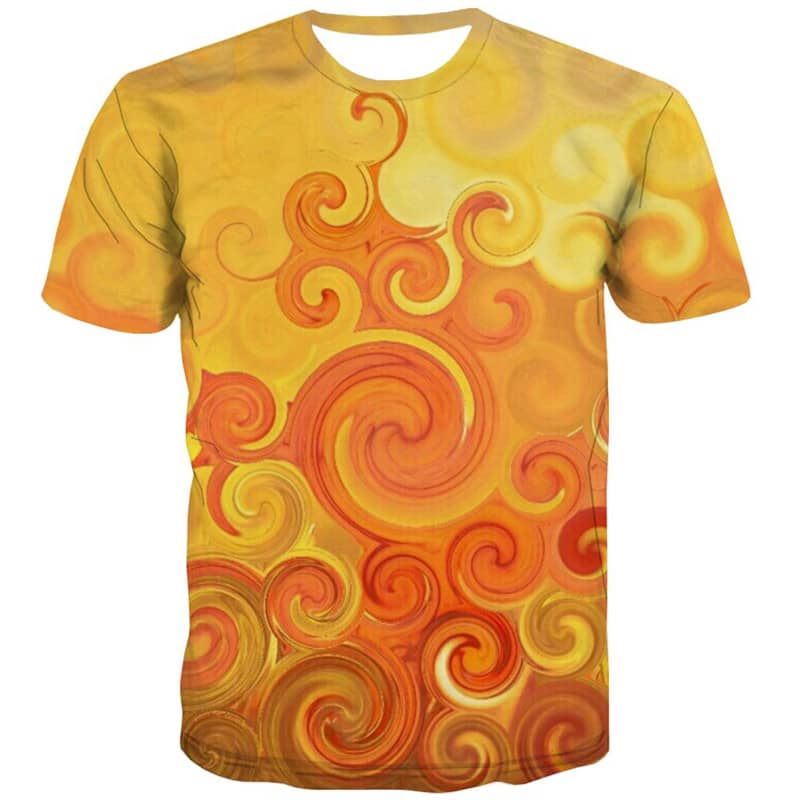 abstract shirt  clothing personality  fun geometric colorful art Casual art costume men
