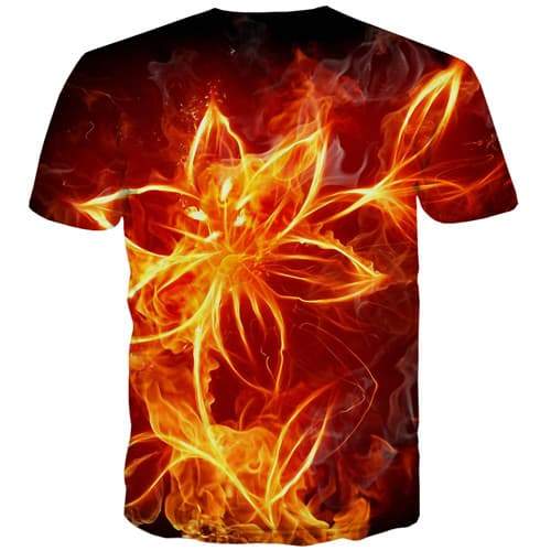 
Fire T shirts Men Flame Tshirts Cool Harajuku Tshirt Printed Gothic T-shirts 3d Casual T shirts Funny Short Sleeve Fashion Mens - KYKU
                