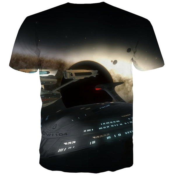 
t shirt Airship top tee air ship men art costume flying ship Cool
                