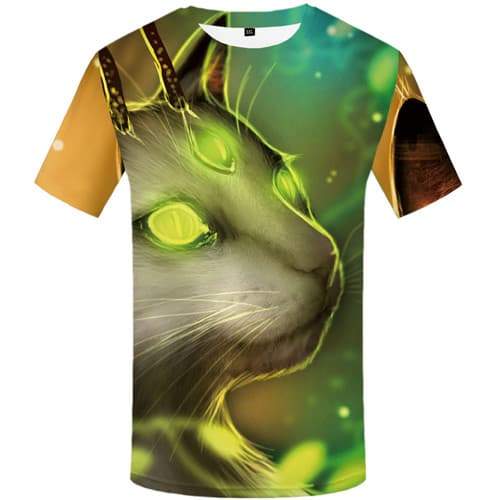 Eye T-shirt Men Animal Shirt Print Psychedelic Tshirt Printed Fantasy Tshirts Casual Harajuku Tshirt Anime Short Sleeve summer - KYKU