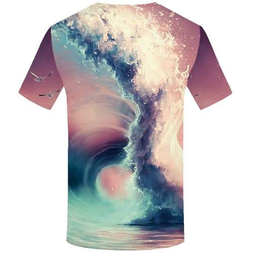 
Wave T shirts Men Water Tshirt Anime Colorful T-shirts 3d Harajuku T-shirts Graphic Short Sleeve Fashion Men Digital Streetwear - KYKU
                