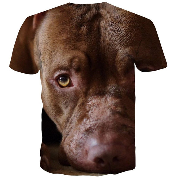 
shirt dog Puppy Cute animal Funny 3D t shirt Casual art costume male big Smart dogs
                