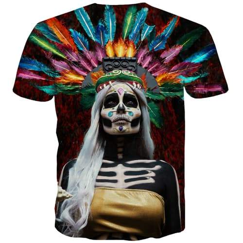 
Skull T-shirt Men Skeleton Tshirt Anime Colorful T shirts Funny Cosplay T-shirts Graphic Funny T-shirts 3d Short Sleeve Fashion - KYKU
                