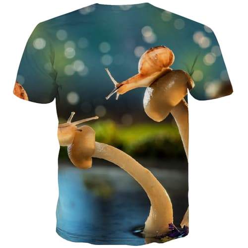
Snails T shirts Men Plant Tshirt Printed Funny Tshirts Novelty Street Tshirts Cool Harajuku Shirt Print Short Sleeve Full Print - KYKU
                