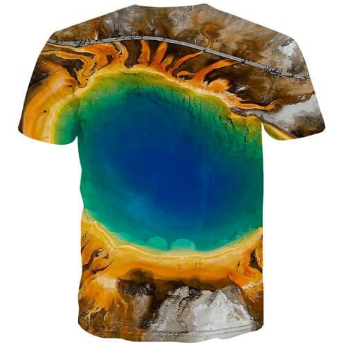 
Sea T-shirt Men Colorful Tshirt Anime Rock T-shirts Graphic Volcanic Tshirts Casual Funny T-shirts 3d Short Sleeve Punk Rock Men - KYKU
                