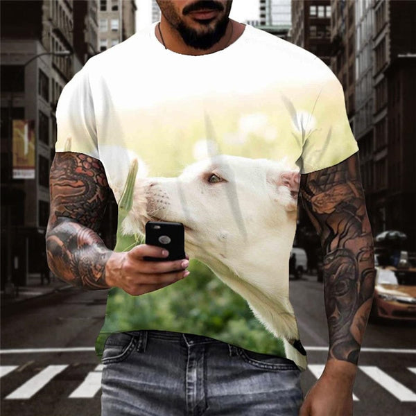 
dog shirt Novelty 3D shirt Puppy Cute animal Cool art costume big Smart dogs male
                