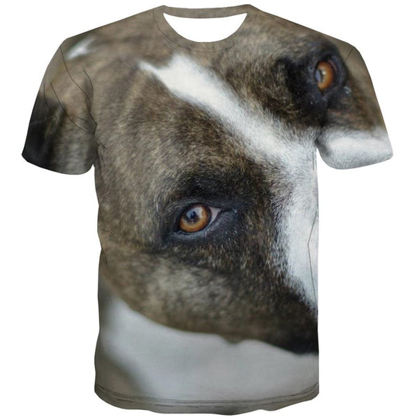 
dog shirts Puppy Cute animal shirt tee male Cool art costume big Smart dogs
                