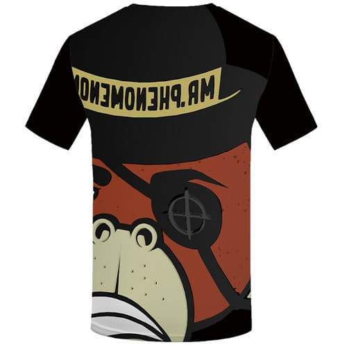 
Monkey T shirts Men Cartoon Tshirts Novelty Animal Tshirt Anime Black T shirts Funny Short Sleeve T shirts Men Tops Slim - KYKU
                