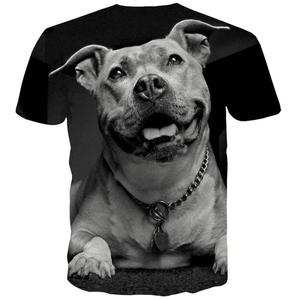 
dog t shirts Cool Puppy Cute animal male art costume Cool big Smart dogs
                