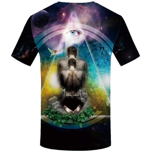 
Indians T shirts Men Galaxy Space T shirts Funny Geometric Shirt Print Colorful T-shirts 3d Animal Tshirts Casual Short Sleeve - KYKU
                