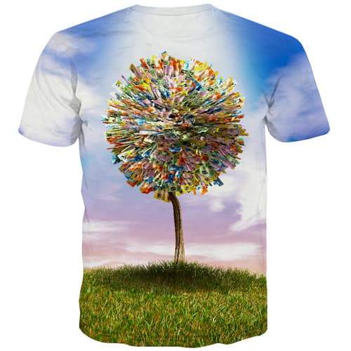 
Money T-shirt Men Tree Tshirt Anime Dollar T shirts Funny Art Shirt Print Harajuku Tshirts Casual Short Sleeve Hip hop Unisex - KYKU
                