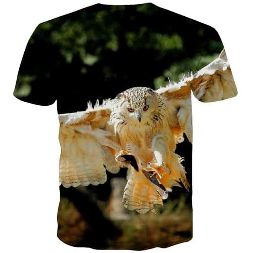 
Owl T-shirt Men Animal Shirt Print Ferocious Tshirt Anime Hip Hop T-shirts 3d Street T shirts Funny Short Sleeve Punk Rock - KYKU
                