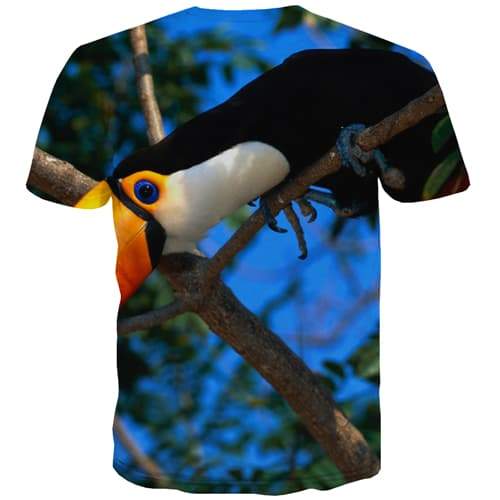 
Animal T-shirt Men Bird Tshirts Casual Tree T shirts Funny Hip Hop Tshirt Anime Street T-shirts Graphic Short Sleeve Hip hop - KYKU
                