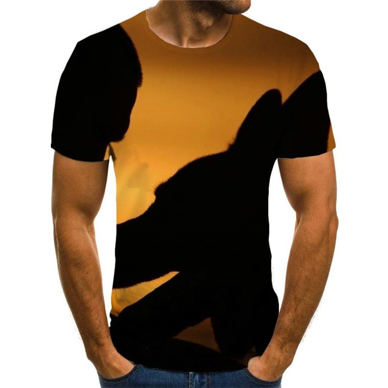 dog tshirts Puppy Cute animal shirt tee art costume men's Cool big Smart dogs