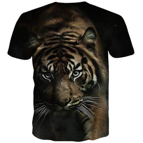 
Animal T-shirt Men Tiger T-shirts 3d Black T shirts Funny Harajuku Tshirts Novelty Gothic Tshirts Cool Short Sleeve T shirts - KYKU
                