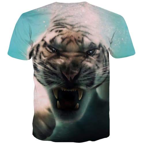 
Tiger T shirts Men Animal T-shirts 3d Ferocious Tshirt Printed Hip Hop T shirts Funny Harajuku Tshirt Anime Short Sleeve Fashion - KYKU
                