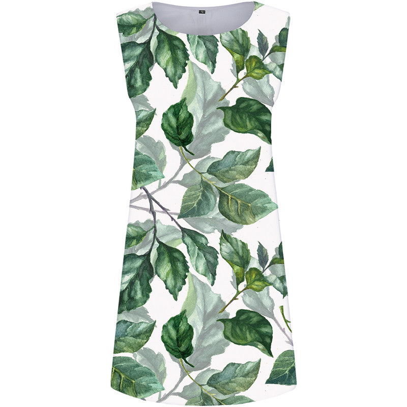 Leaf Dress Women White Office Abstract Sexy Art Boho Harajuku Party Womens Clothing Tassel