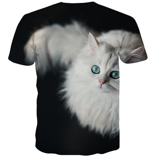 
Cat T-shirt Men Animal Tshirt Anime Lovely T-shirts Graphic Black T shirts Funny Harajuku T-shirts 3d Short Sleeve summer Unisex - KYKU
                