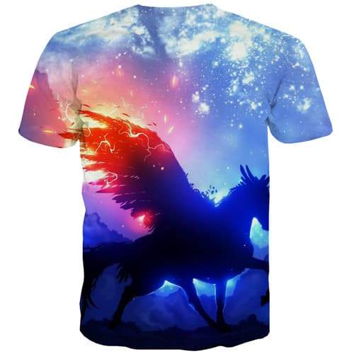 
Galaxy T-shirt Men Animal Tshirt Printed Flame T-shirts Graphic Harajuku T-shirts 3d Space Tshirt Anime Short Sleeve T shirts - KYKU
                