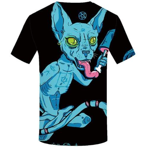 
Cat T shirts Men Animal Shirt Print Cartoon Tshirts Novelty Funny Tshirt Anime Black T shirts Funny Short Sleeve Fashion Unisex - KYKU
                