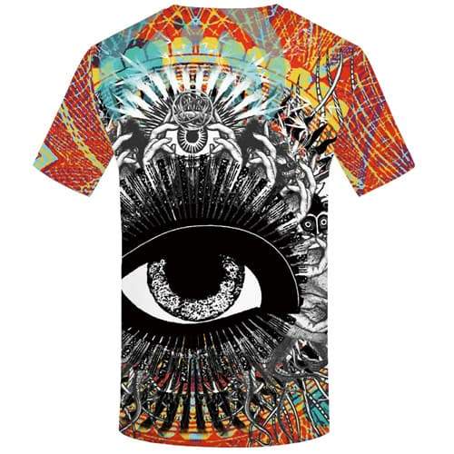 
Eye T shirts Men Colorful Shirt Print Psychedelic T shirts Funny Graffiti Tshirt Printed Art Tshirt Anime Short Sleeve Hip hop - KYKU
                