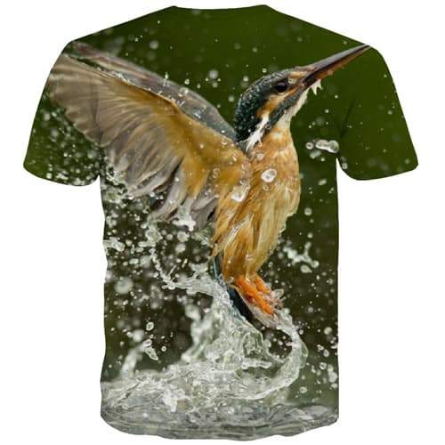 
Animal T shirts Men Bird T-shirts Graphic Water Tshirts Cool Funny Tshirts Casual Anime Clothing Shirt Print Short Sleeve - KYKU
                