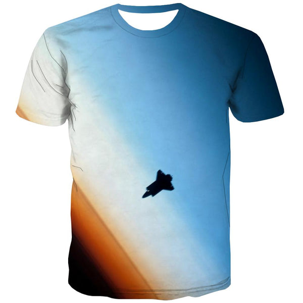 
shirt Airship air ship Funny 3D t shirt Cool art costume men flying ship
                