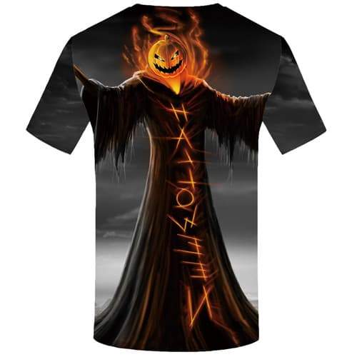 
Halloween T-shirt Men Skull Tshirts Novelty Pumpkin T-shirts Graphic Cosplay Tshirts Casual Ghost Tshirts Cool Short Sleeve - KYKU
                