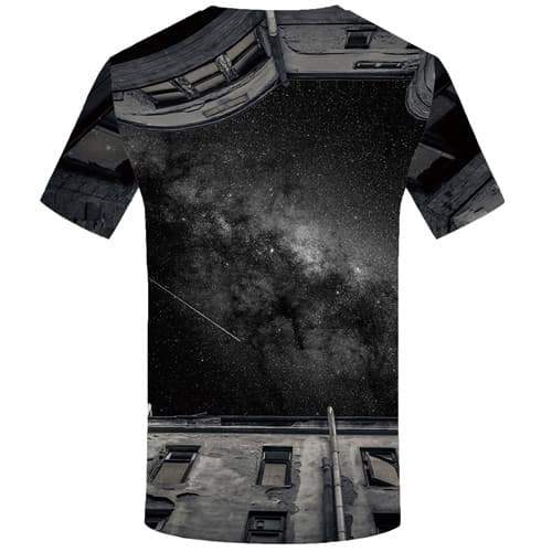 
Galaxy Space T shirts Men Refraction T shirts Funny Black Tshirt Anime Nebula Tshirts Novelty Gothic T-shirts Graphic - KYKU
                