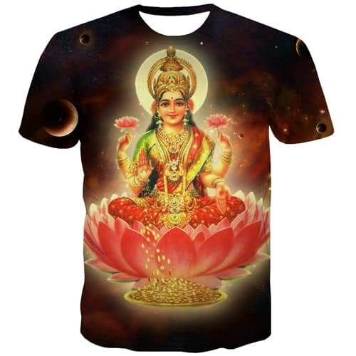 Galaxy T shirts Men Moon T-shirts 3d Universe T-shirts Graphic Flower Tshirt Anime India Tshirt Printed Short Sleeve T shirts - KYKU