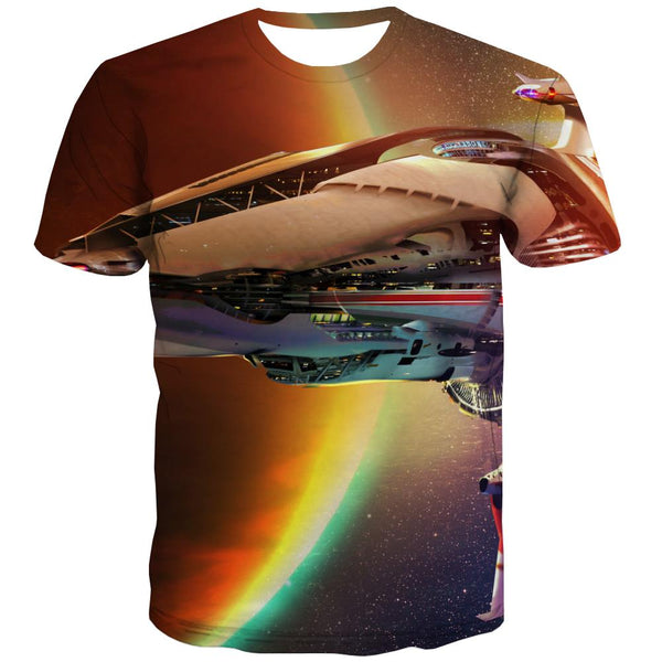 
tshirt Airship tee shirt air ship flying ship men art costume Casual
                